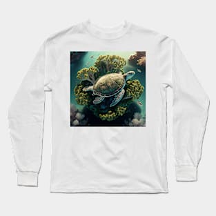 The flying turtle Long Sleeve T-Shirt